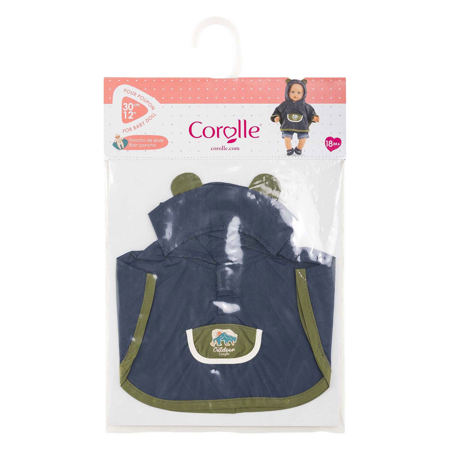 Corolle Regenponcho kleiner Entdecker – 30 cm
