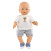 Corolle T-Shirt mit Shorts, kleiner Entdecker – 36 cm