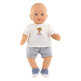 Corolle T-Shirt mit Shorts, kleiner Entdecker – 36 cm - afbeelding 3