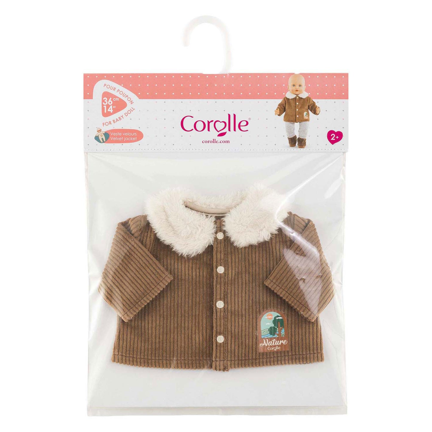 Corolle Samtjacke kleiner Entdecker – 36 cm