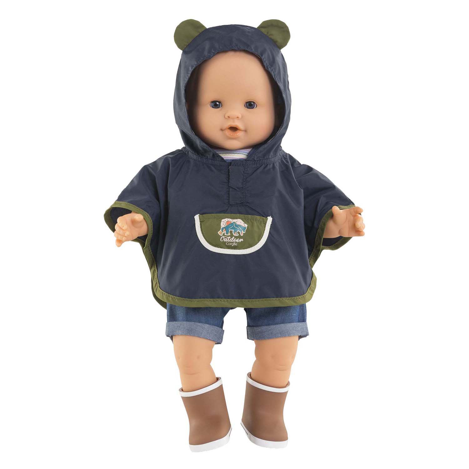 Corolle Regenponcho kleiner Entdecker – 36 cm