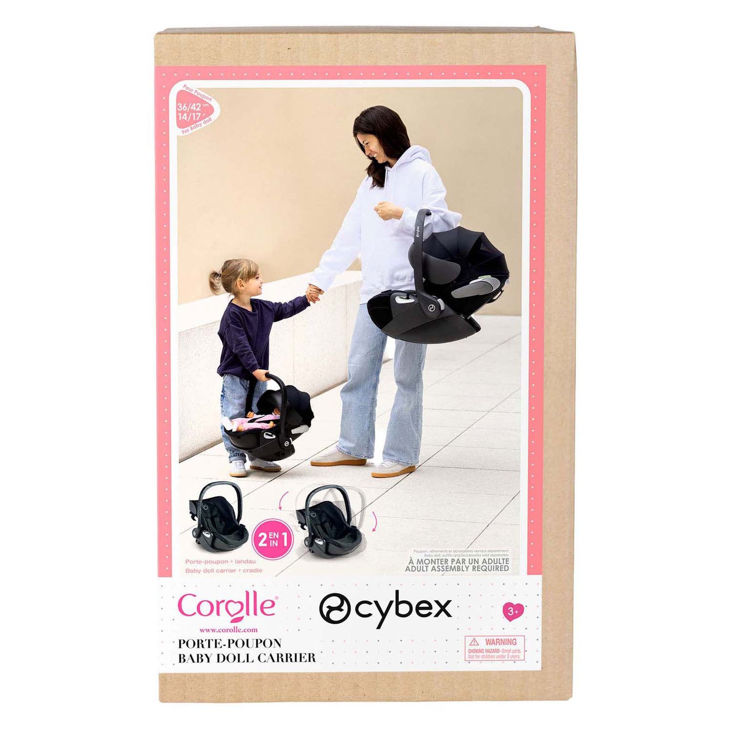 Corolle-Träger 2-in-1 - 36 42 cm