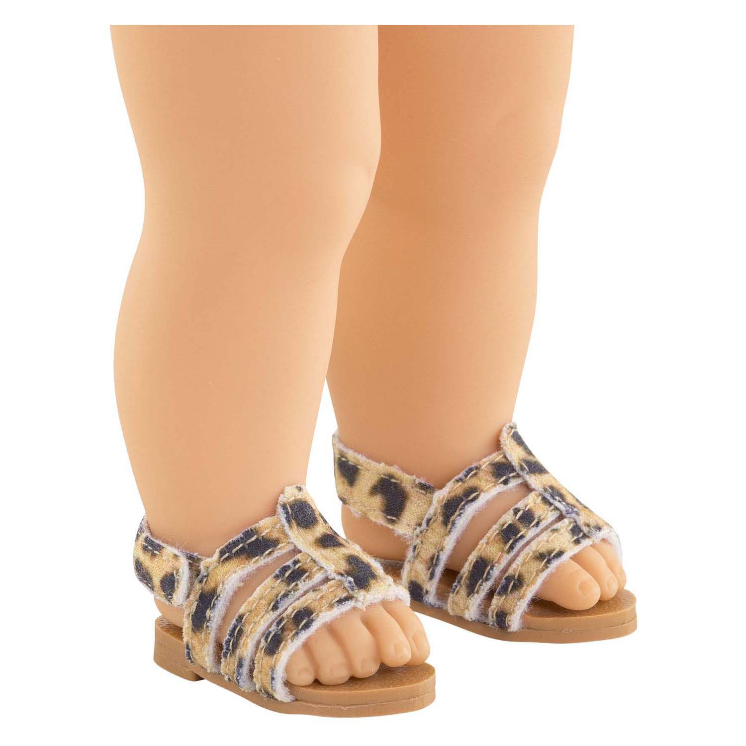 Corolle Ma Puppensandalen Leopard - 36cm