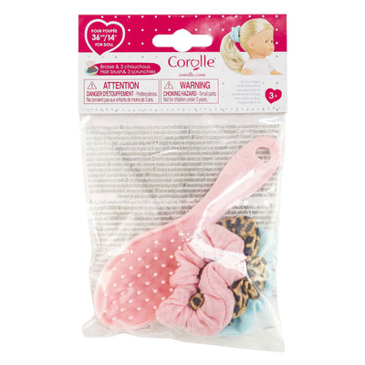 Corolle ma Set aus Bürste und 3 Haarbändern – 36 cm