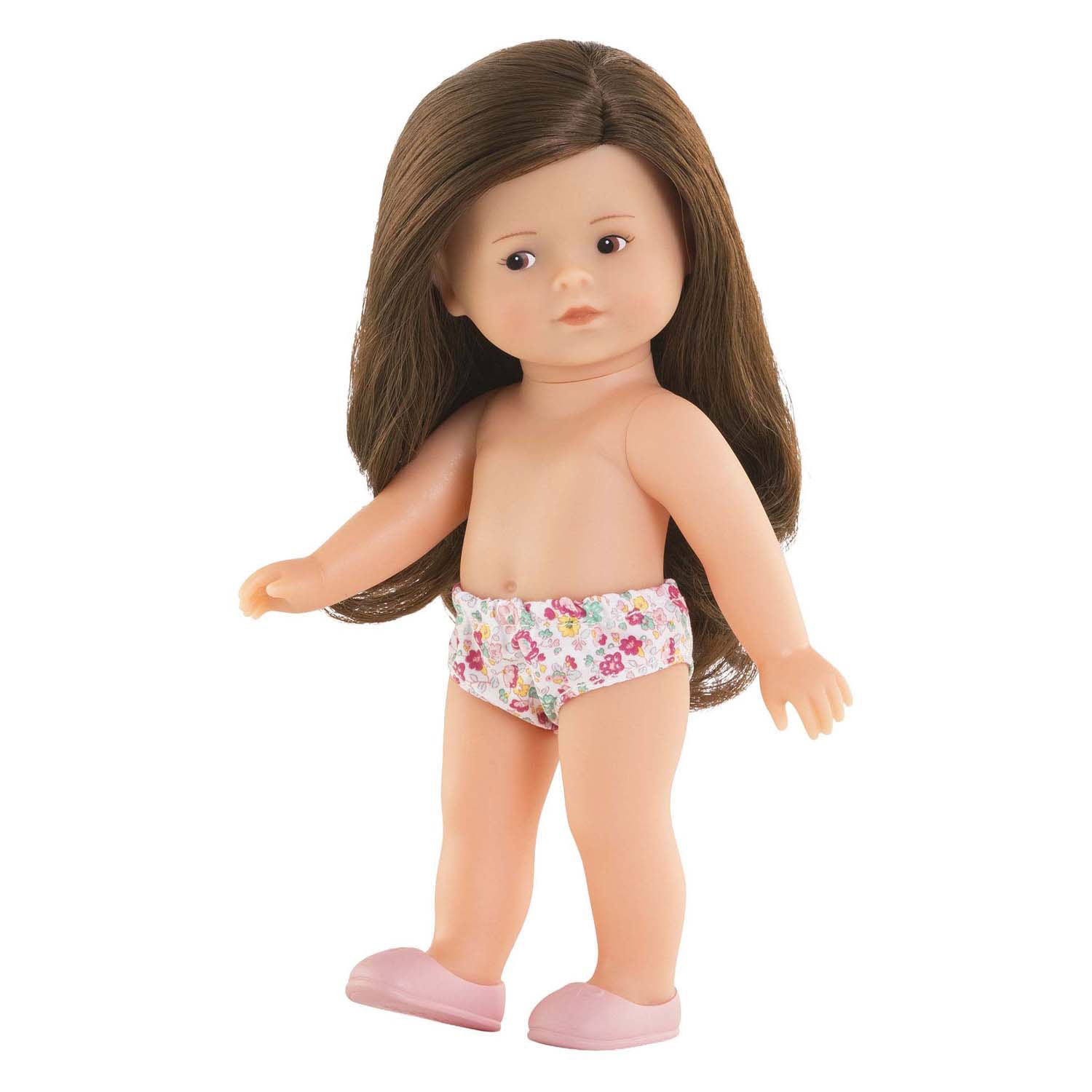 Corolle Mini-Babypuppe Romy mit 3 Zubehörteilen – 20 cm