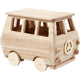 Creativ Company Wooden Mini Bus, 17x10x13 cm