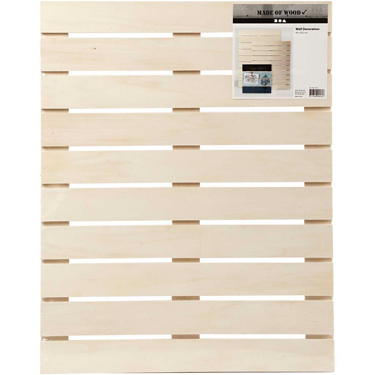 Creativ Company Wanddekoration, Größe 40x50,2 cm, Stärke 1,1 cm, 1 Stück