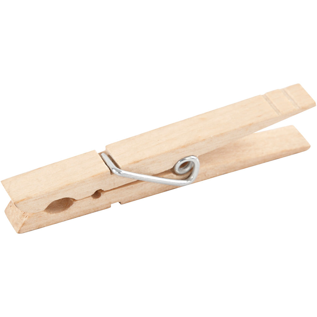 Creativ Company Mini-Clips, L: 80 mm, B: 10 mm, 150 Stück 1 Box