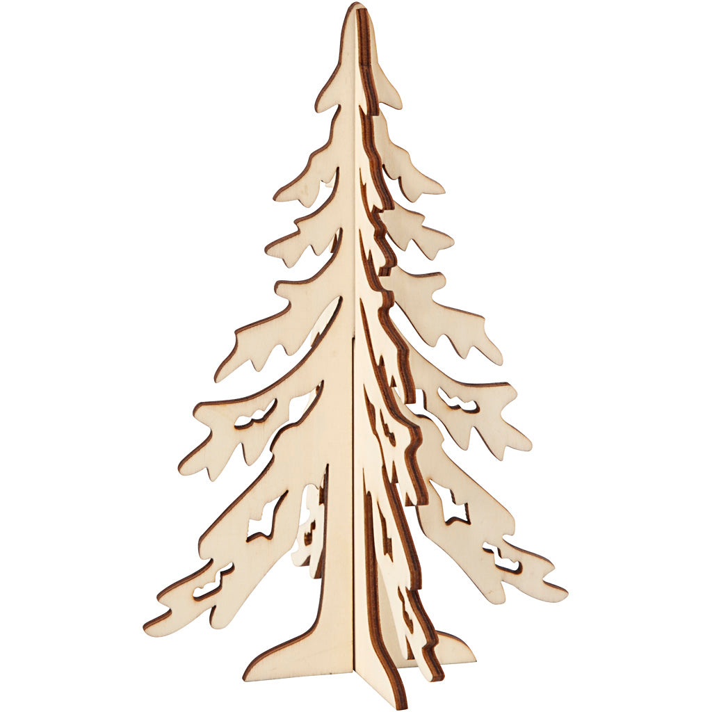 Creativ Company Weihnachtsbaum, H: 20 cm, B: 13 cm, 1 Stück