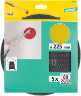 Wolfcraft Schleifscheibenmuster | sic | k80 | ø225mm | 5 Stück - 5617000 - afbeelding 2