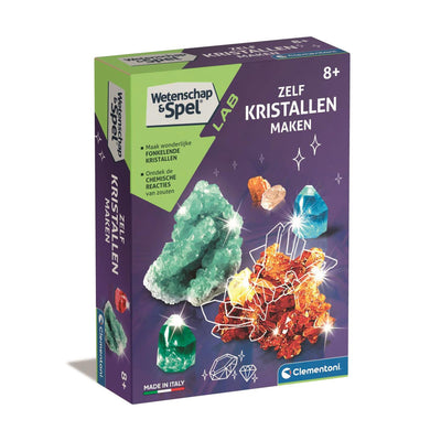 Clementoni Science und Game machen selbst Kristalle