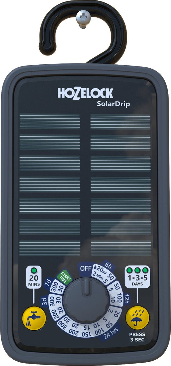 Hozelock Solar Select Bewässerungsset für bis zu 20 (Topf-)Pflanzen