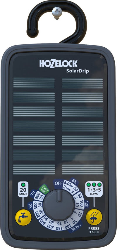 Hozelock Solar Select Bewässerungsset für bis zu 20 (Topf-)Pflanzen
