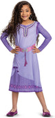 Verkleidung Disney – Wish, Asha-Kleid klassisch, Größe XS (3–4 Jahre), Mädchen
