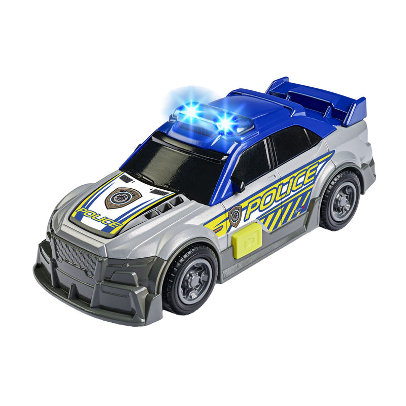 Dickie Police Car grau mit Licht und Geräusch