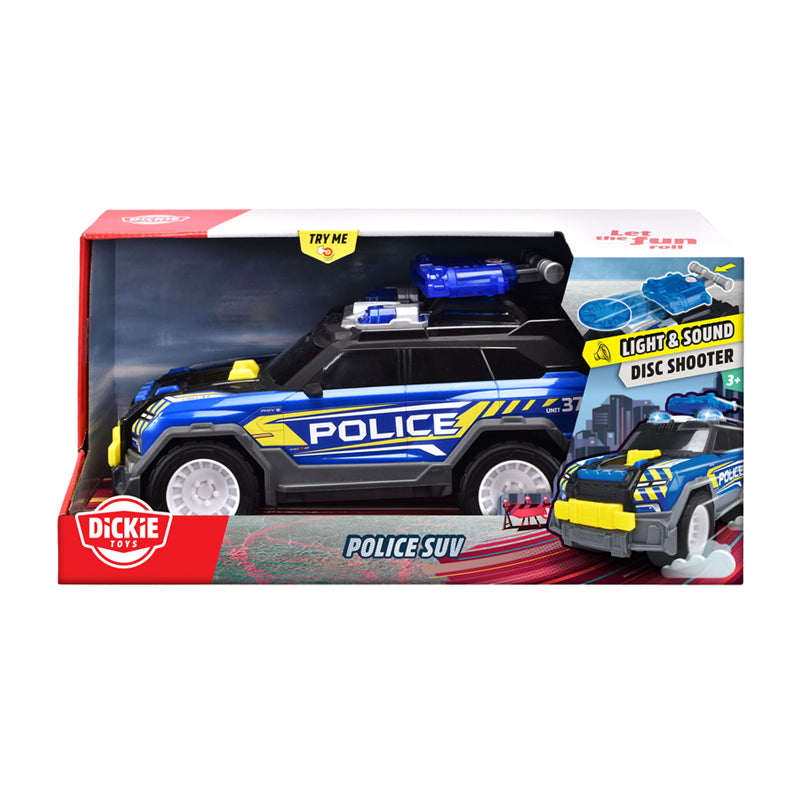 Dickie Police SUV mit Licht und Klang
