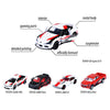 Majorette Toyota Die Cast Racing Cars Giftpack, 5st.