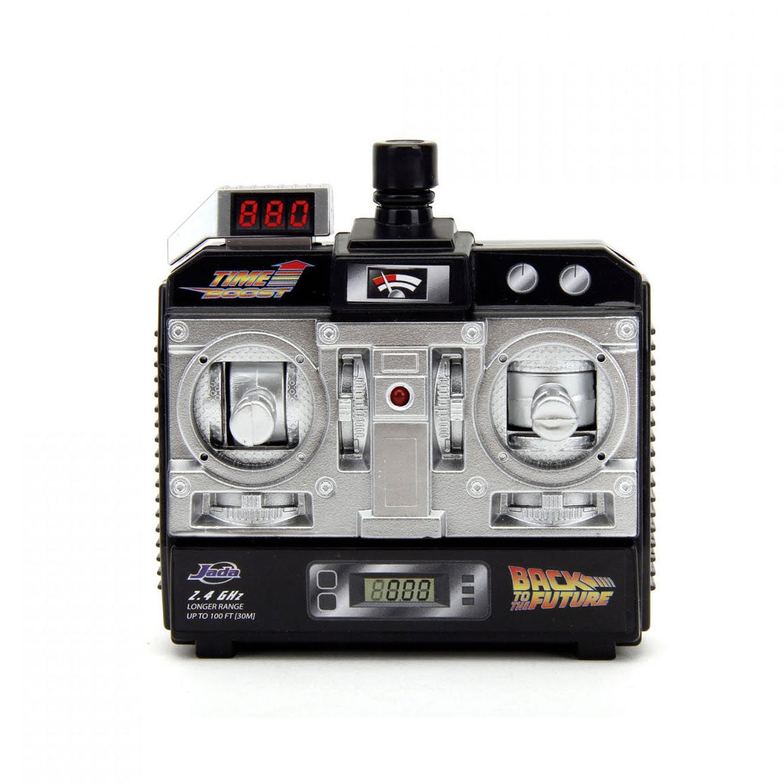 Jada Toys Jada Lenkbares Auto zurück in die zukünftige RC Time Machine 1:16