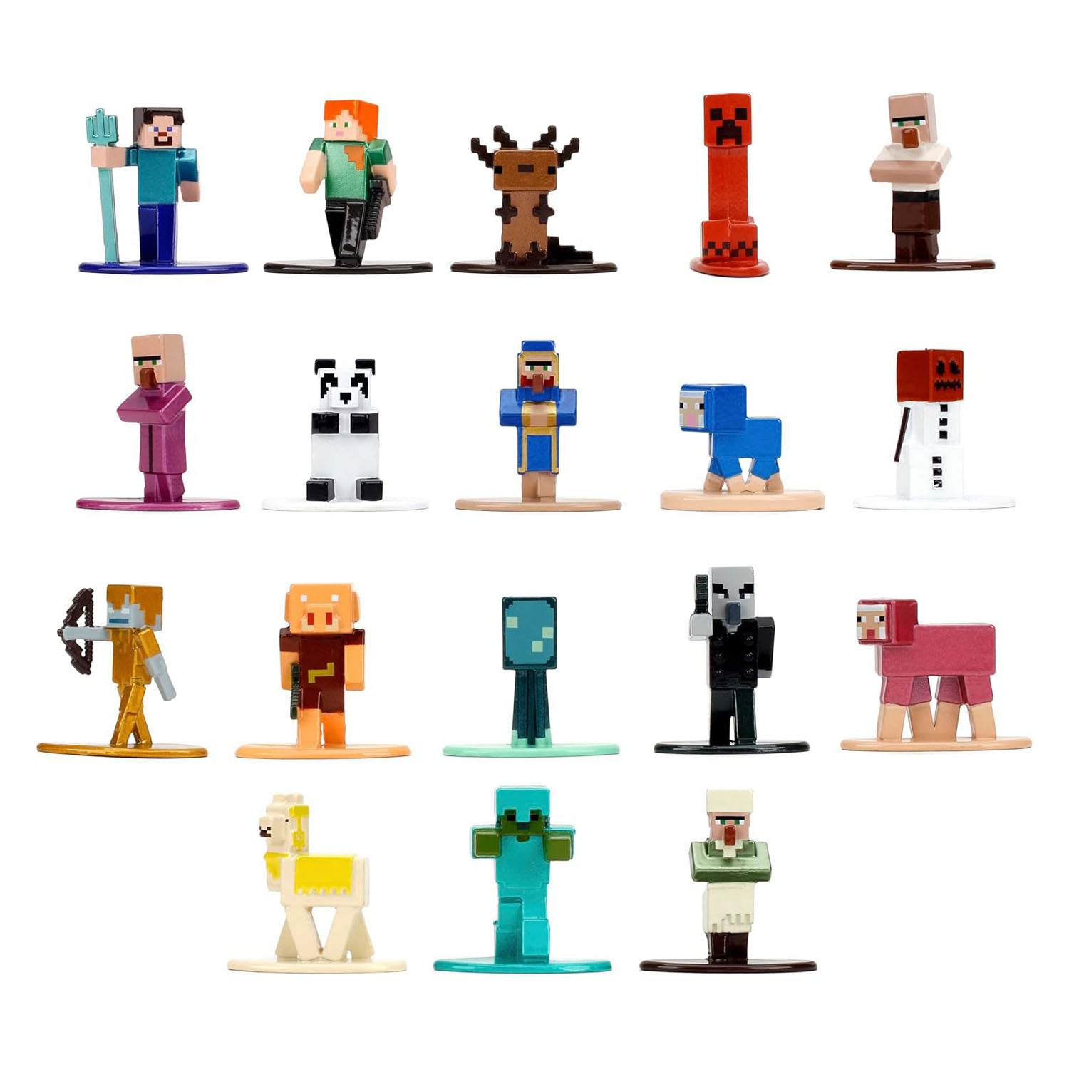 Jada Toys Minecraft Multipack Nanofiguren Welle 13 – 18 Stück.