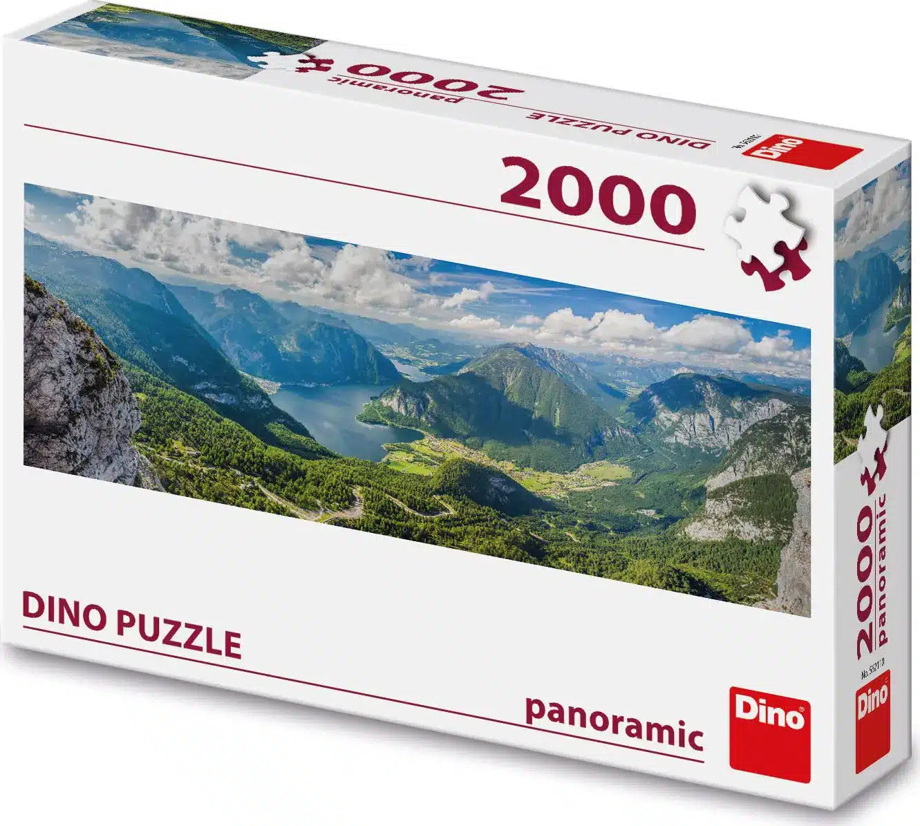 Dinotoys Dino -Beinpuzzle der österreichischen Alpen - 2000 Stücke