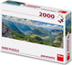 Dinotoys Dino -Beinpuzzle der österreichischen Alpen - 2000 Stücke