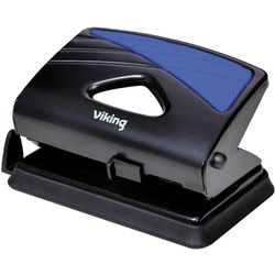 2-fach Locher Bürodepot 20 Blatt schwarz blau