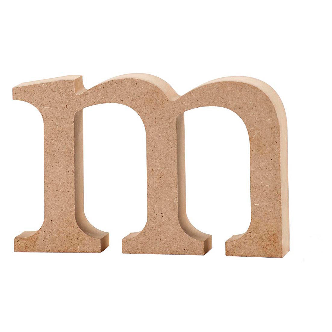 Creativ Firmenbuchstabe, m, H: 8 cm, Stärke 2 cm, 1 Stück