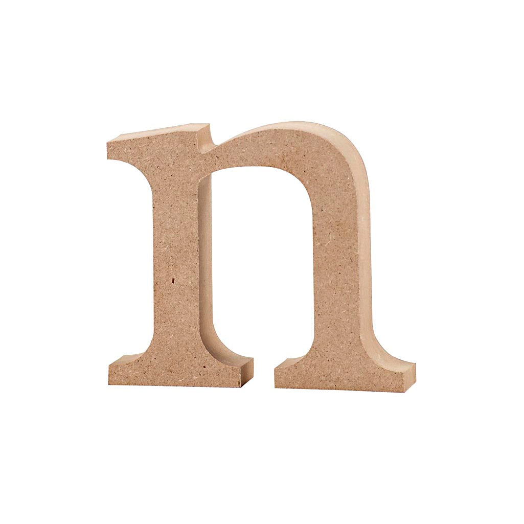 Creativ Firmenbuchstabe, n, H: 8 cm, Stärke 2 cm, 1 Stück