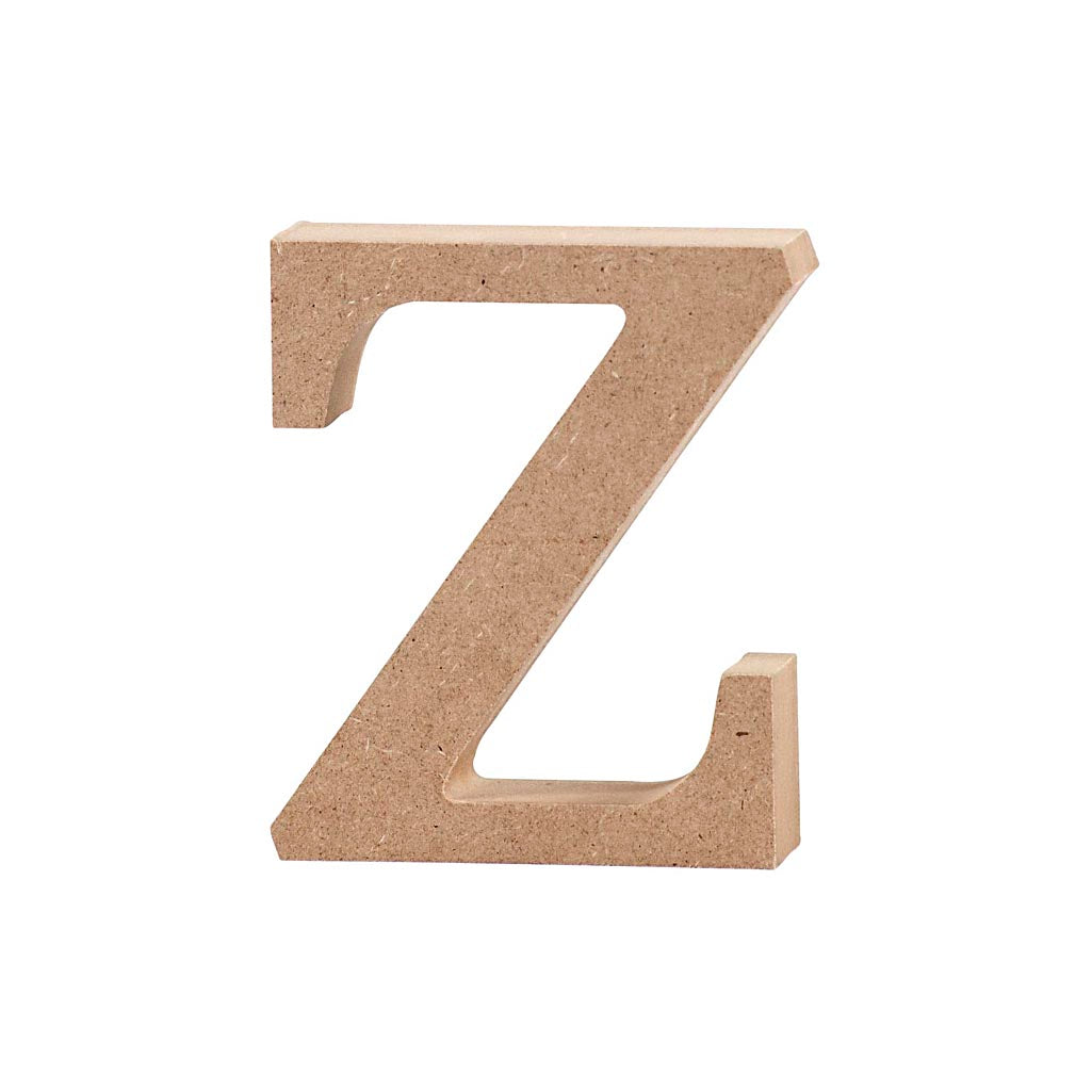 Creativ Firmenbuchstabe, z, H: 8 cm, Stärke 2 cm, 1 Stück