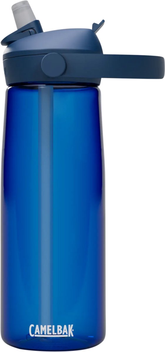 Camelbak Thrive Flip Straw Trinkflasche – 750 ml – mit Strohhalm – Wasserflasche – Blau