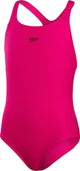 Speedo Eco+ Medalist Sport-Badeanzug für Mädchen – Rosa