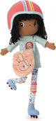 Lilliputiens - Kuscheltierpuppe - Lisa auf Schlittschuhen - 43 cm