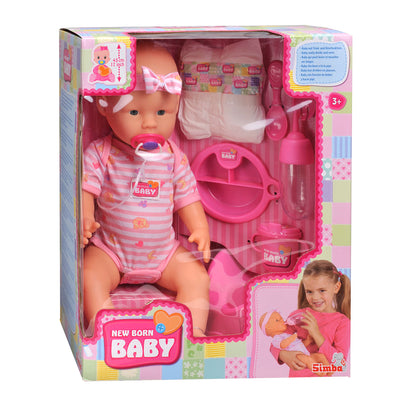 Neugeborenes Baby geborenes Baby trinken Plaspop, 8dlg.