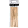 Creativ Company Round Craft Sticks Wood, 20st.
