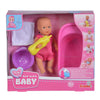 Mini Neugeborenes Baby im schlechten Set