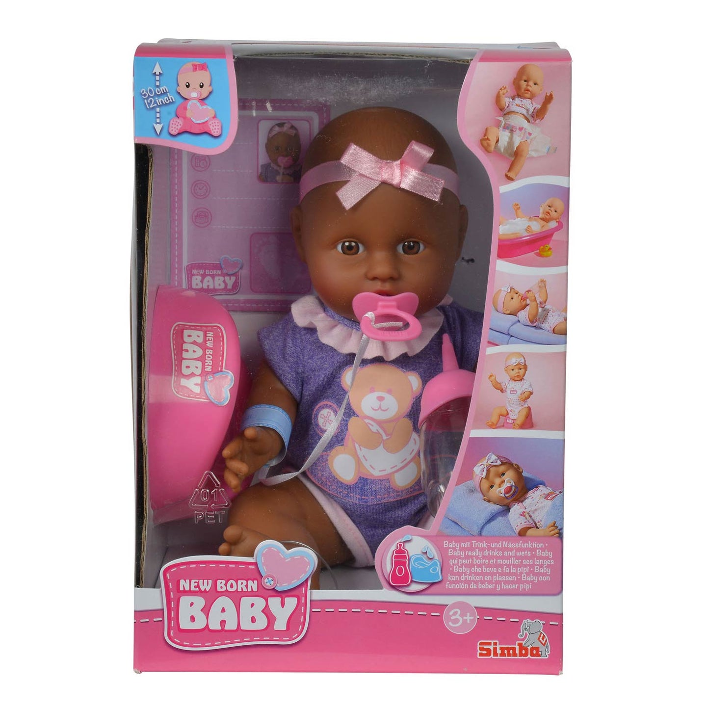 Neugeborenes Baby Pop, 4dlg.