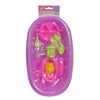 Neugeborener Babypollbad mit Accessoires