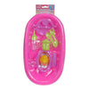 Neugeborener Babypollbad mit Accessoires
