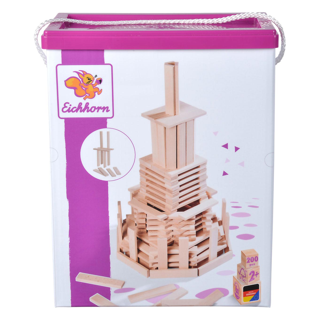 Eichhorn -Holzbaubretter 200dlg.