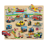 Eichhorn Holz Mega Noppen -Puzzle - afbeelding 5