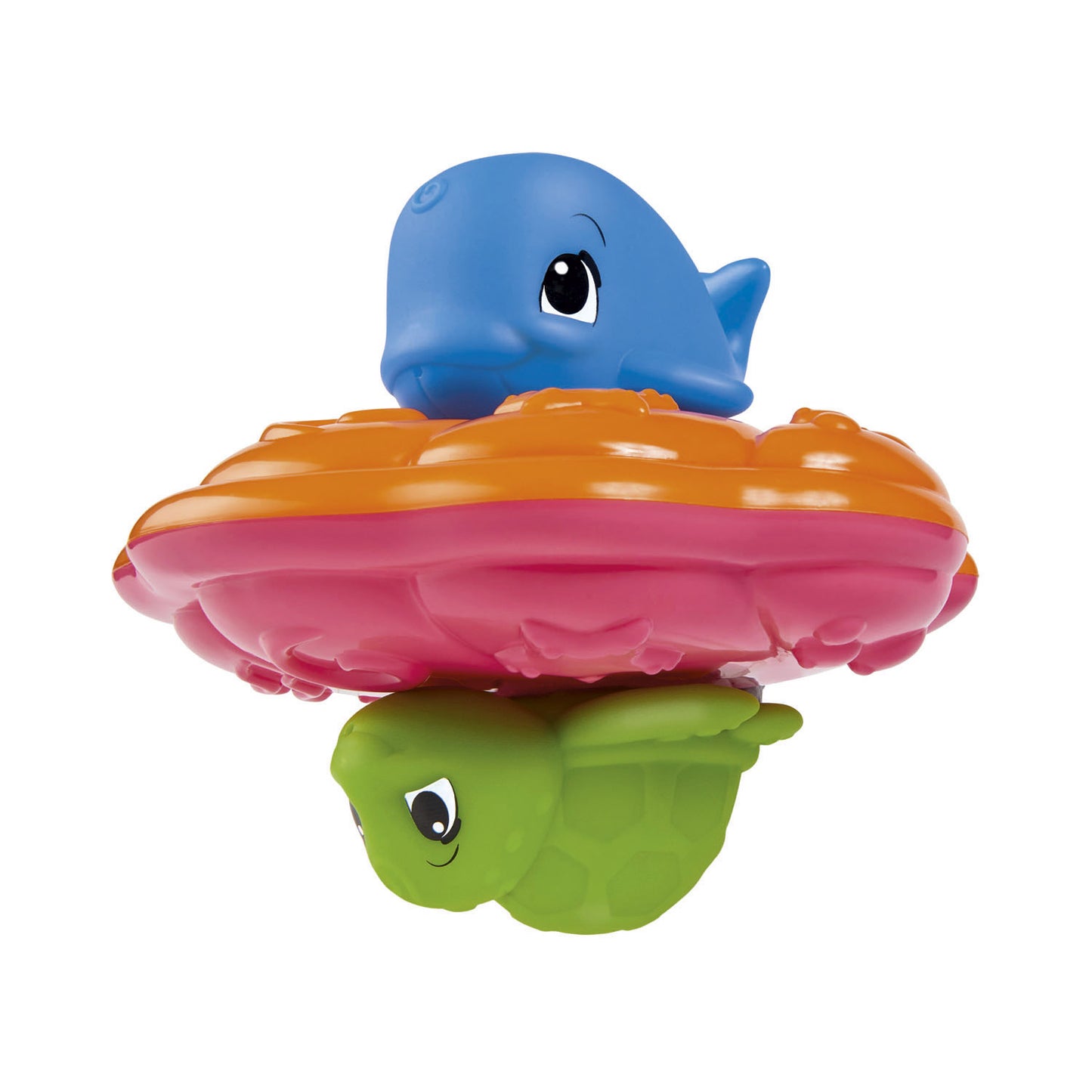 ABC Badspiel Schelp mit Meerestieren