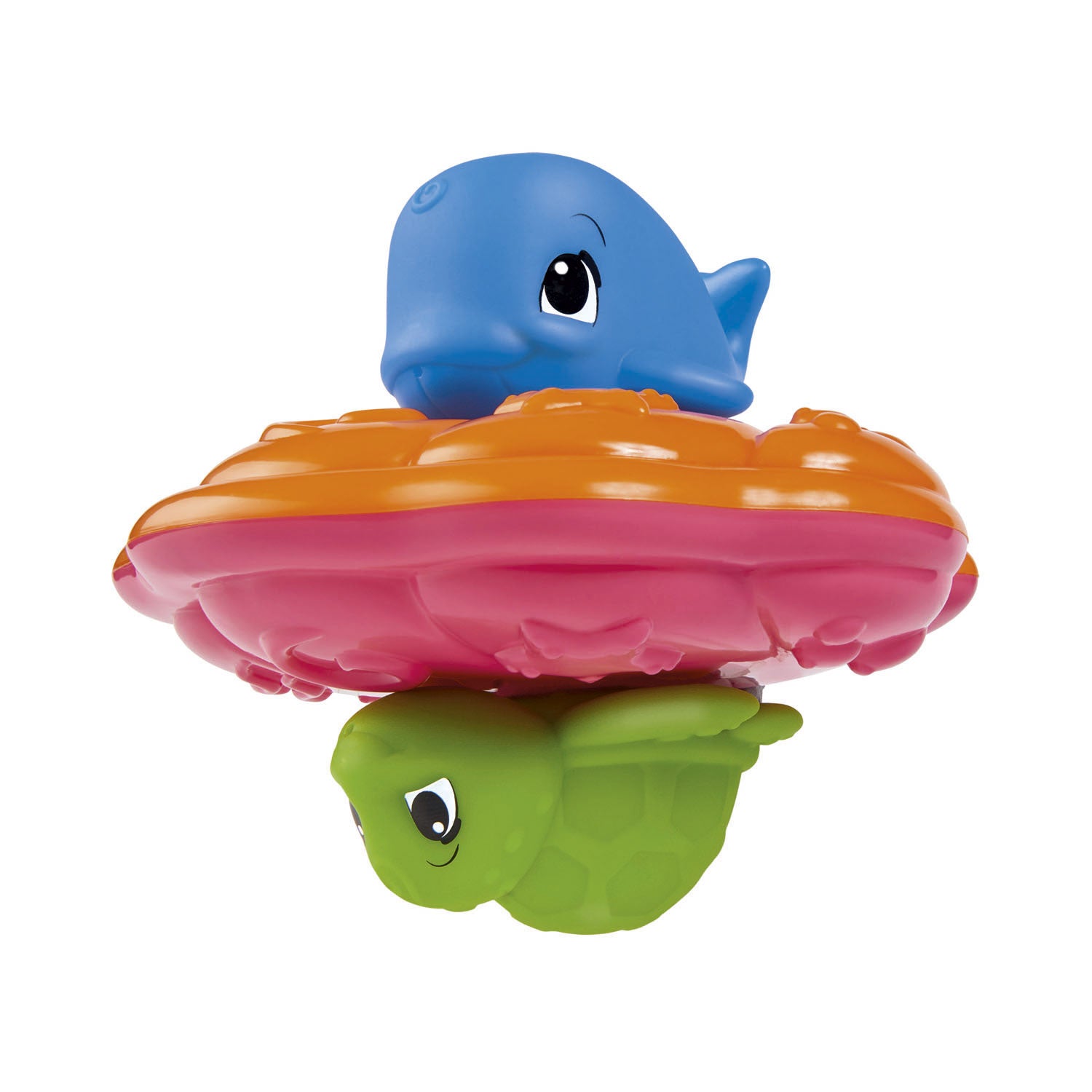 ABC Badspiel Schelp mit Meerestieren
