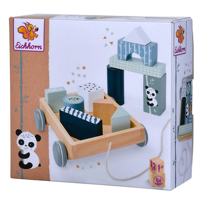 Eichhorn Holzblockwagen Panda