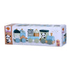 Eichhorn Holzblockzug Panda, 16dlg.