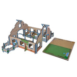 Eichhorn Holzpferd Stall, 30dlg. - afbeelding 3