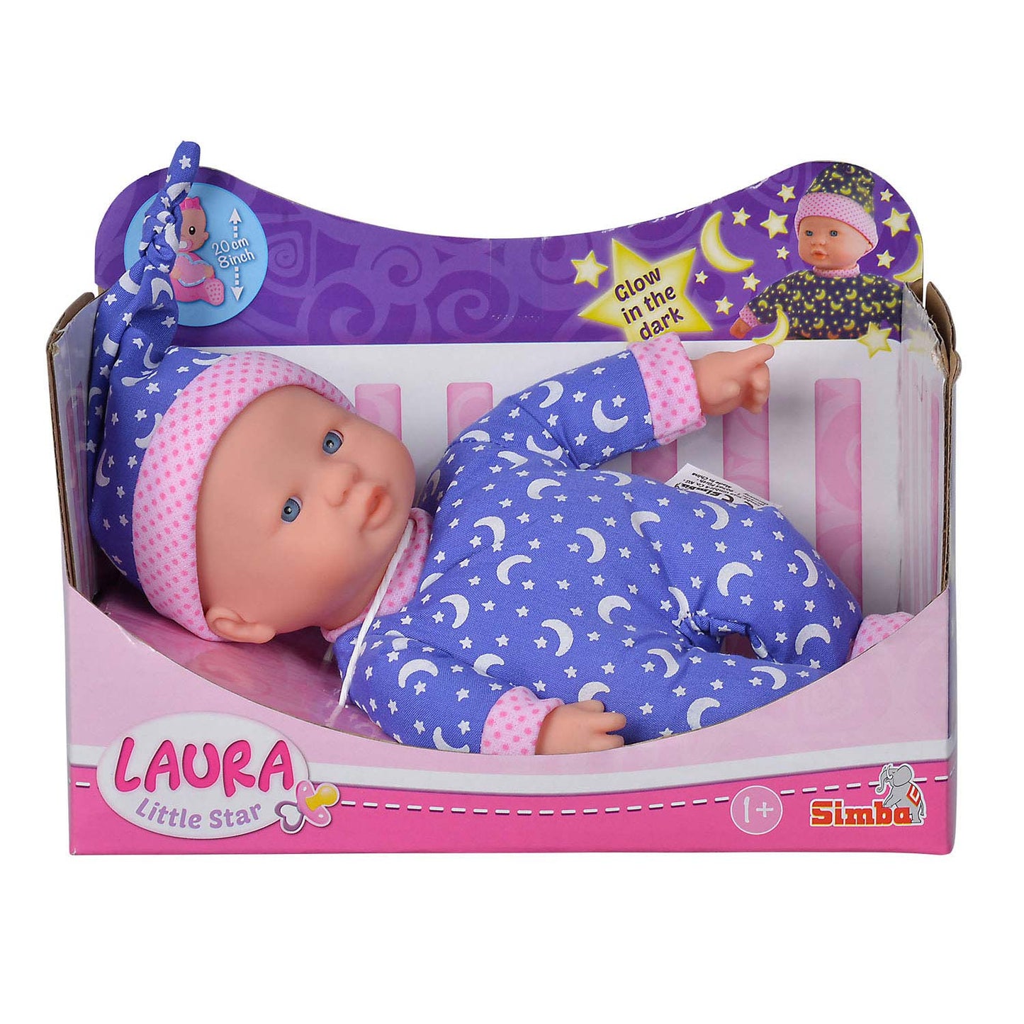 Simba Laura Little Star Babypop leuchtet im Dunkeln