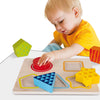 Eichhorn Farbe Houten Form Puzzle
