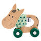 Eichhorn Baby Hipp Holz Push Figur Esel