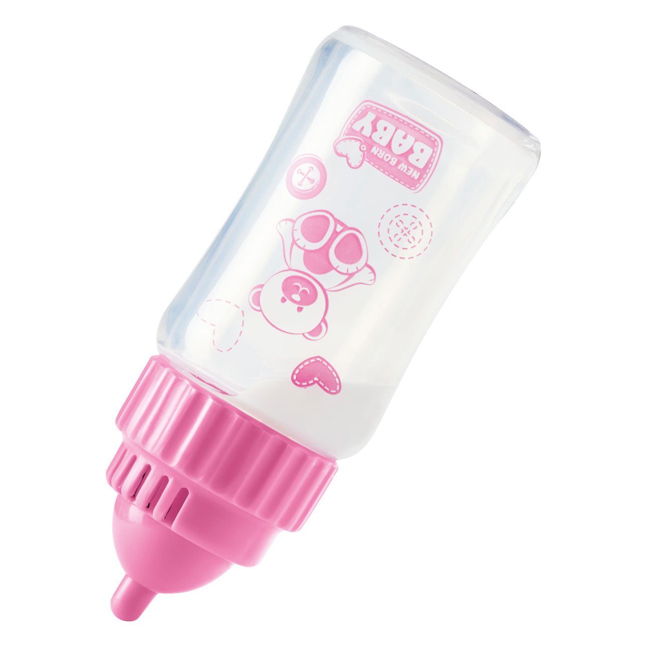 Neugeborenes Baby geborenes Baby magische Trinkflasche