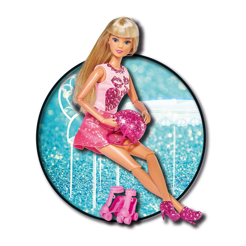Steffi Love Glitter Skates Pop Pop